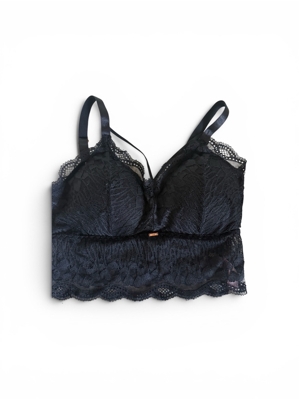 Lot of 3 - S/M JDK Black Lace Bralettes - Women's Intimates - Picture 4 of 5